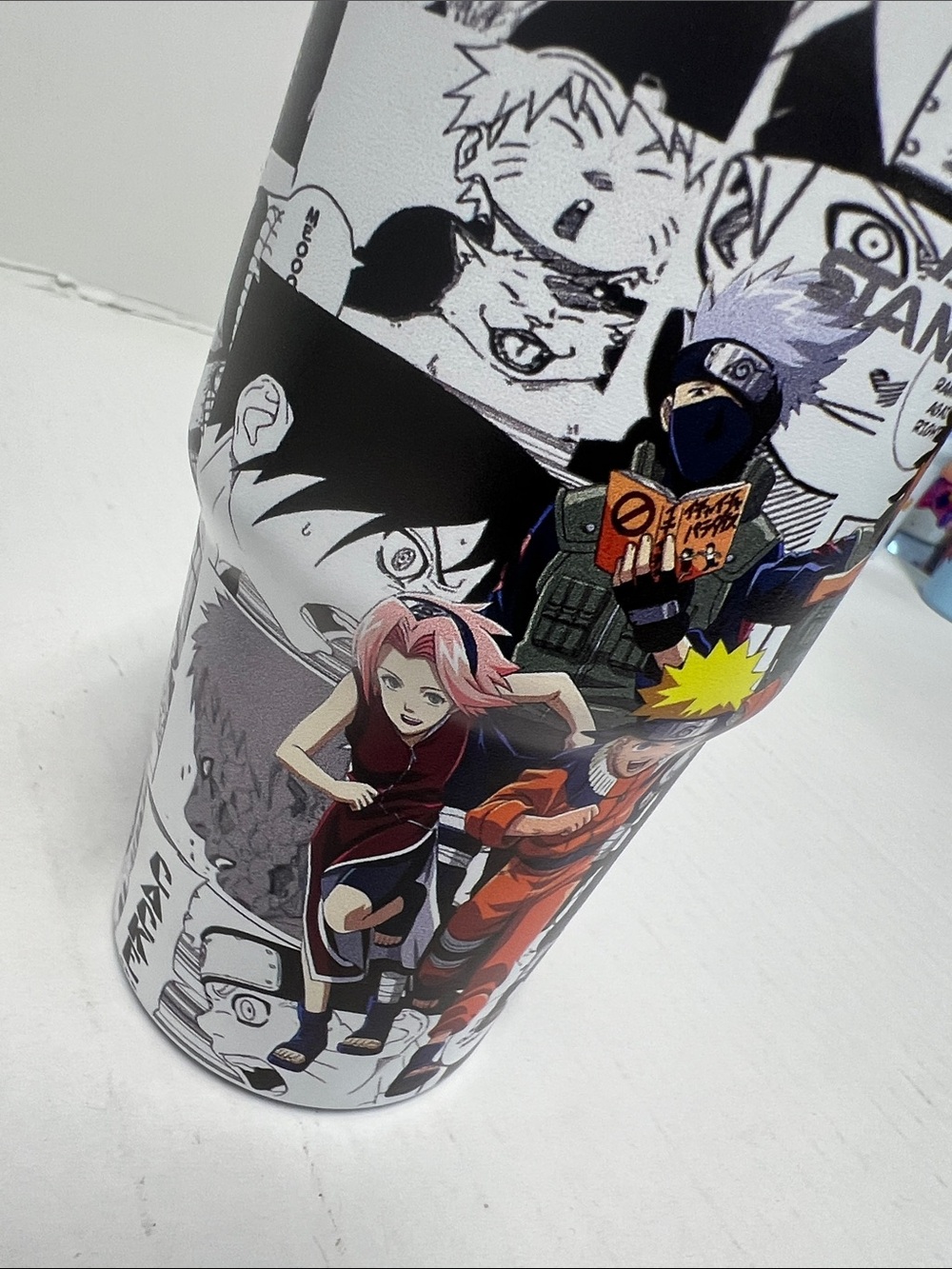 Stanley Anime Graphic Tumbler – White, Orange, Green - Picture 5 of 10
